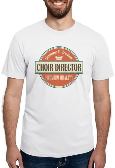 CafePress Choir Director Music T Shirt Men's Deluxe Tri-Blend T-Shirt - White