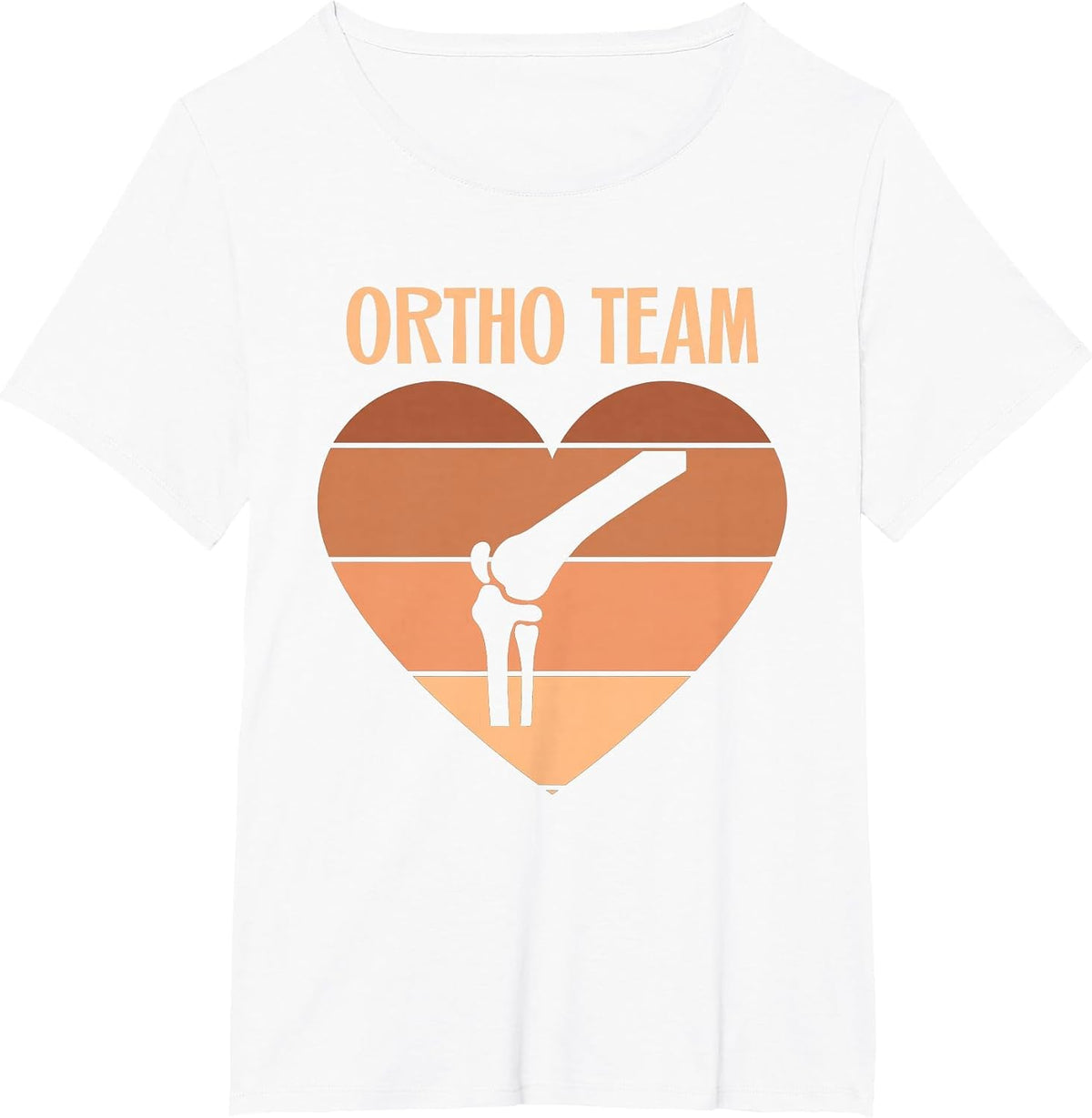 Ortho Nurse Black Orthopedic Surgery Tech Ortho Team Women T-Shirt - White