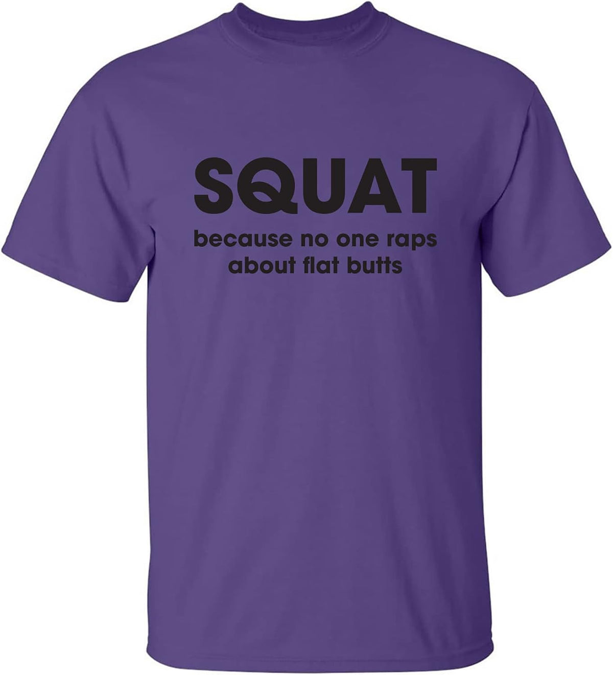 zerogravitee Squat Adult Short Sleeve T-Shirt - Purple