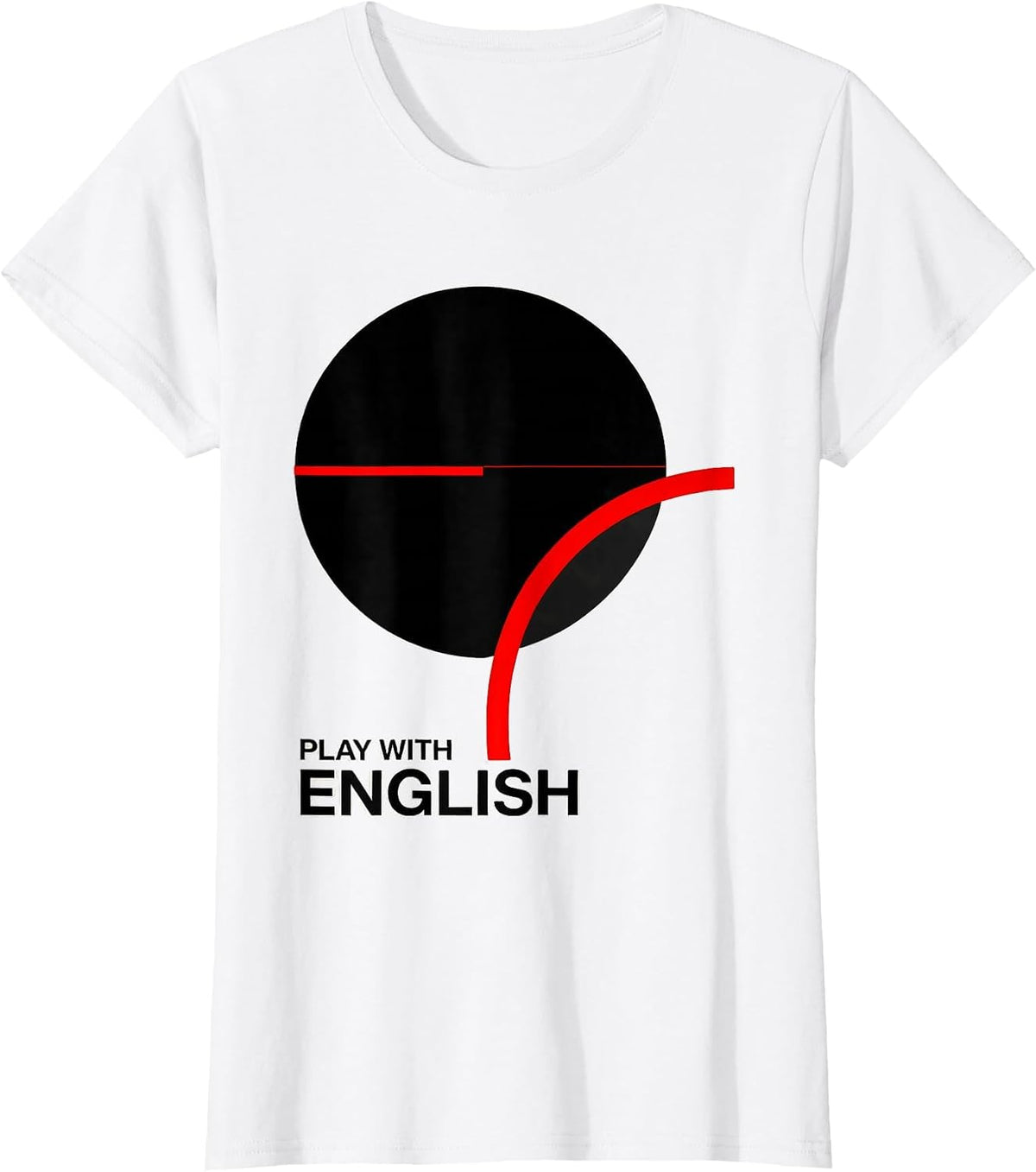 Women's Play With English Funny Billiards Pool Player Gift T-Shirt - White