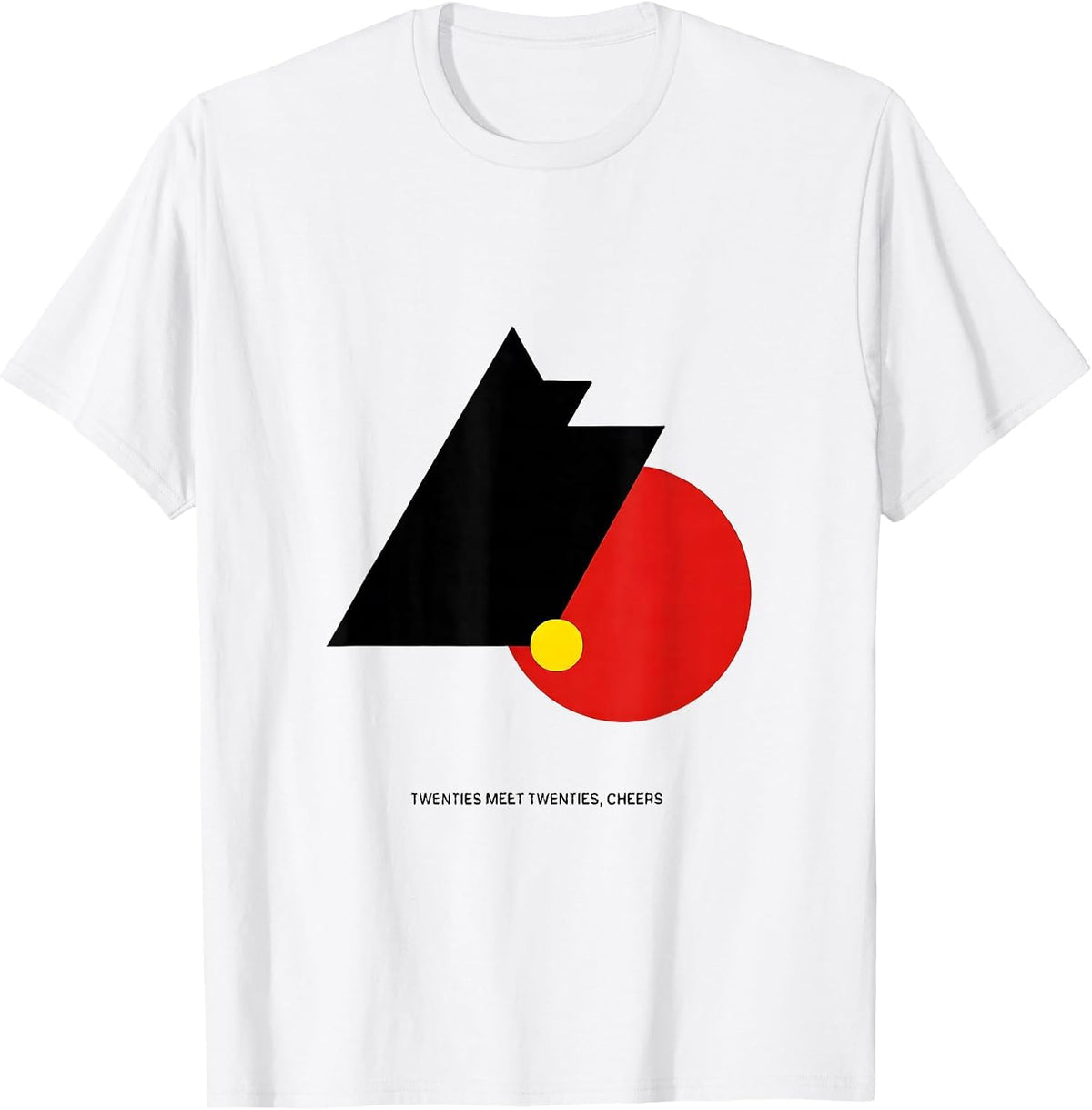 Men's Twenties Meet Twenties Cheers Roaring 20s Party New Years T-Shirt - White