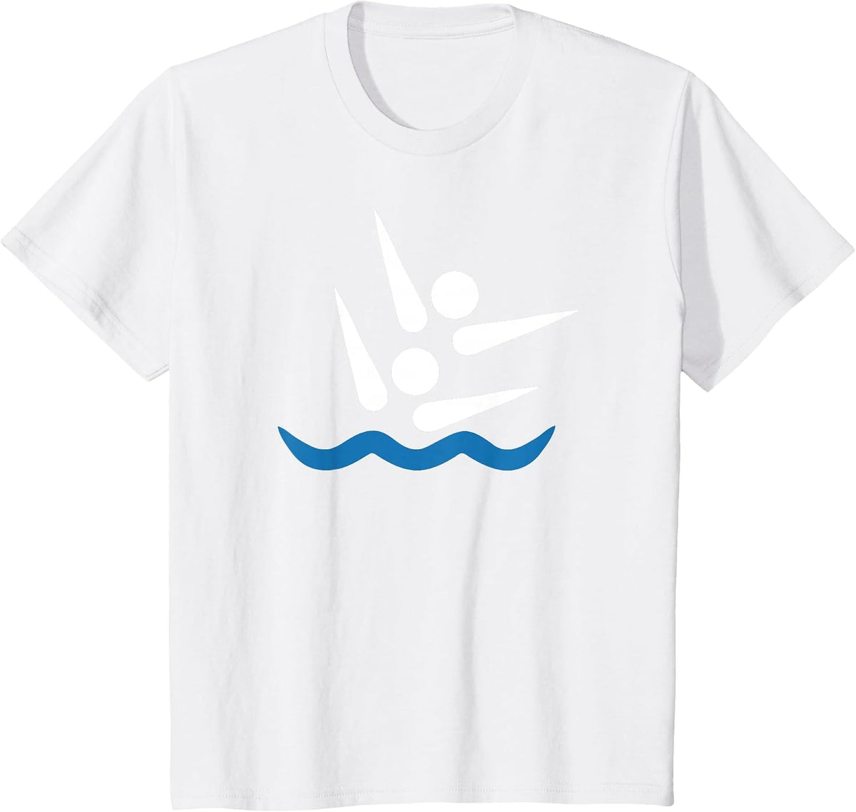 Synchronized Swimming T-Shirt - White