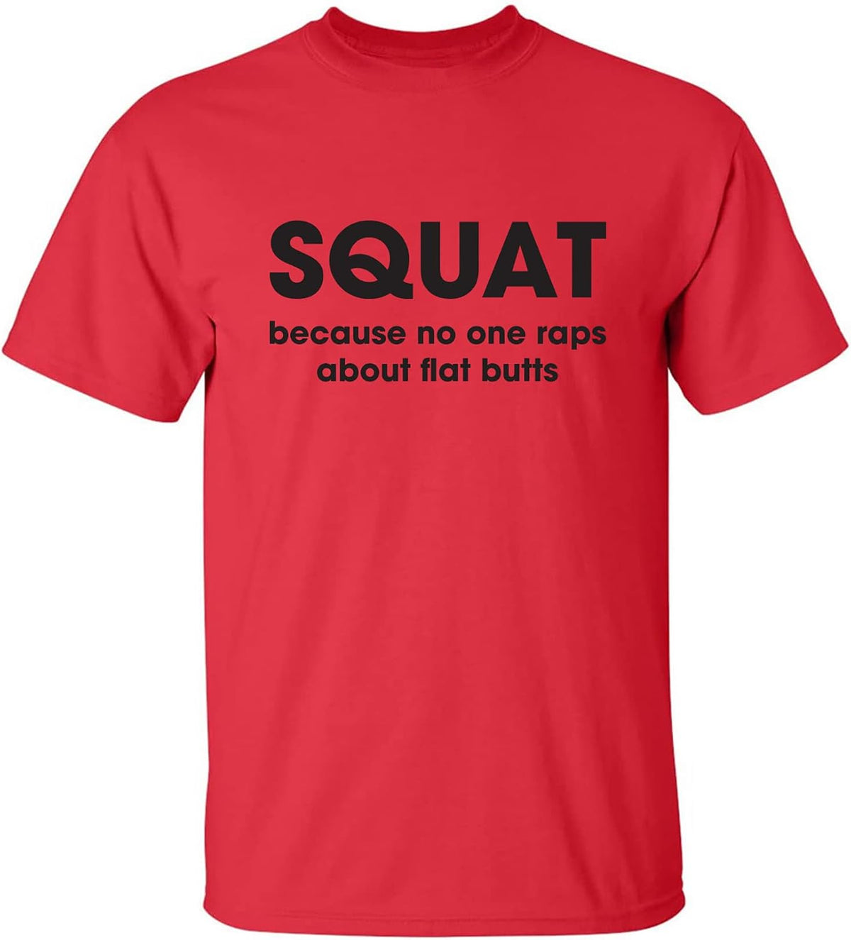 zerogravitee Squat Adult Short Sleeve T-Shirt - Red