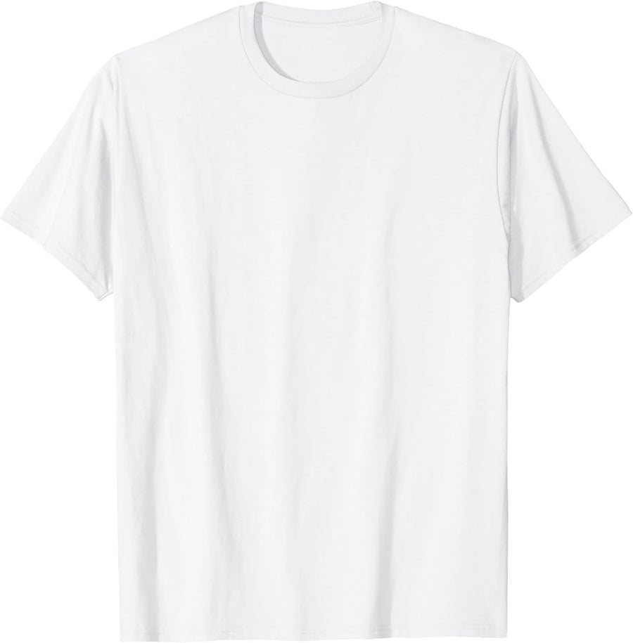 Piggy Peeking Cheerful Farm Animal Lover Humor T-Shirt - White