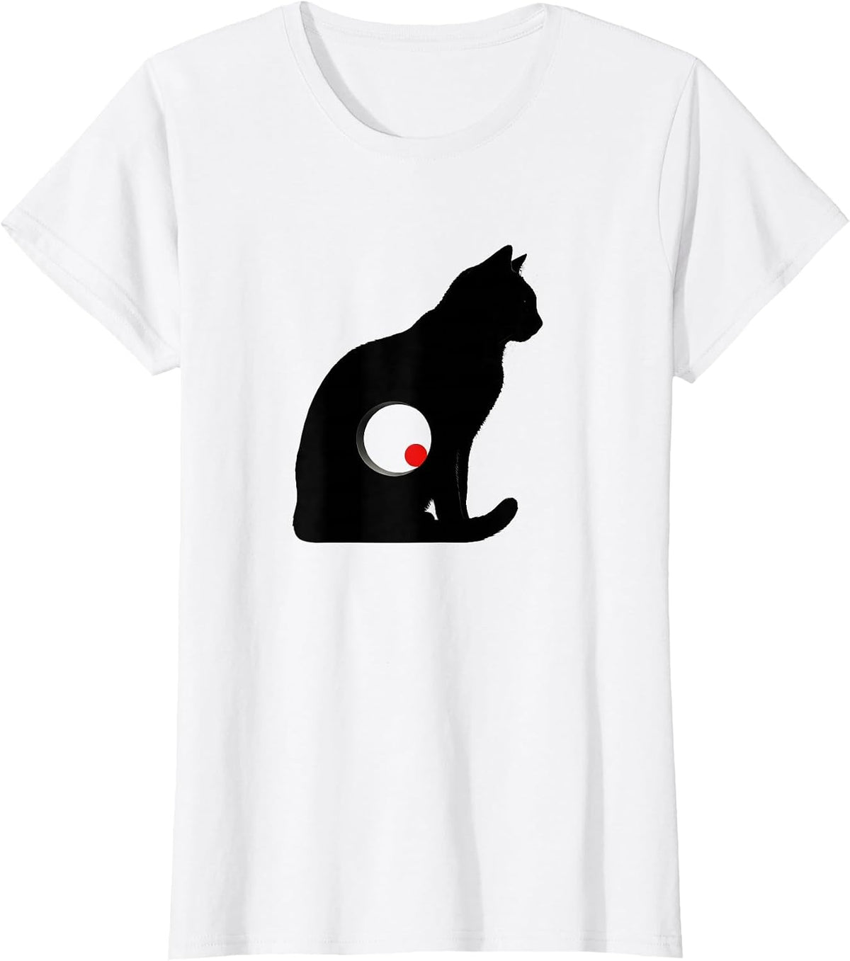 Schrödingers Cat Quantum Physics Nerd Humor T-Shirt - White