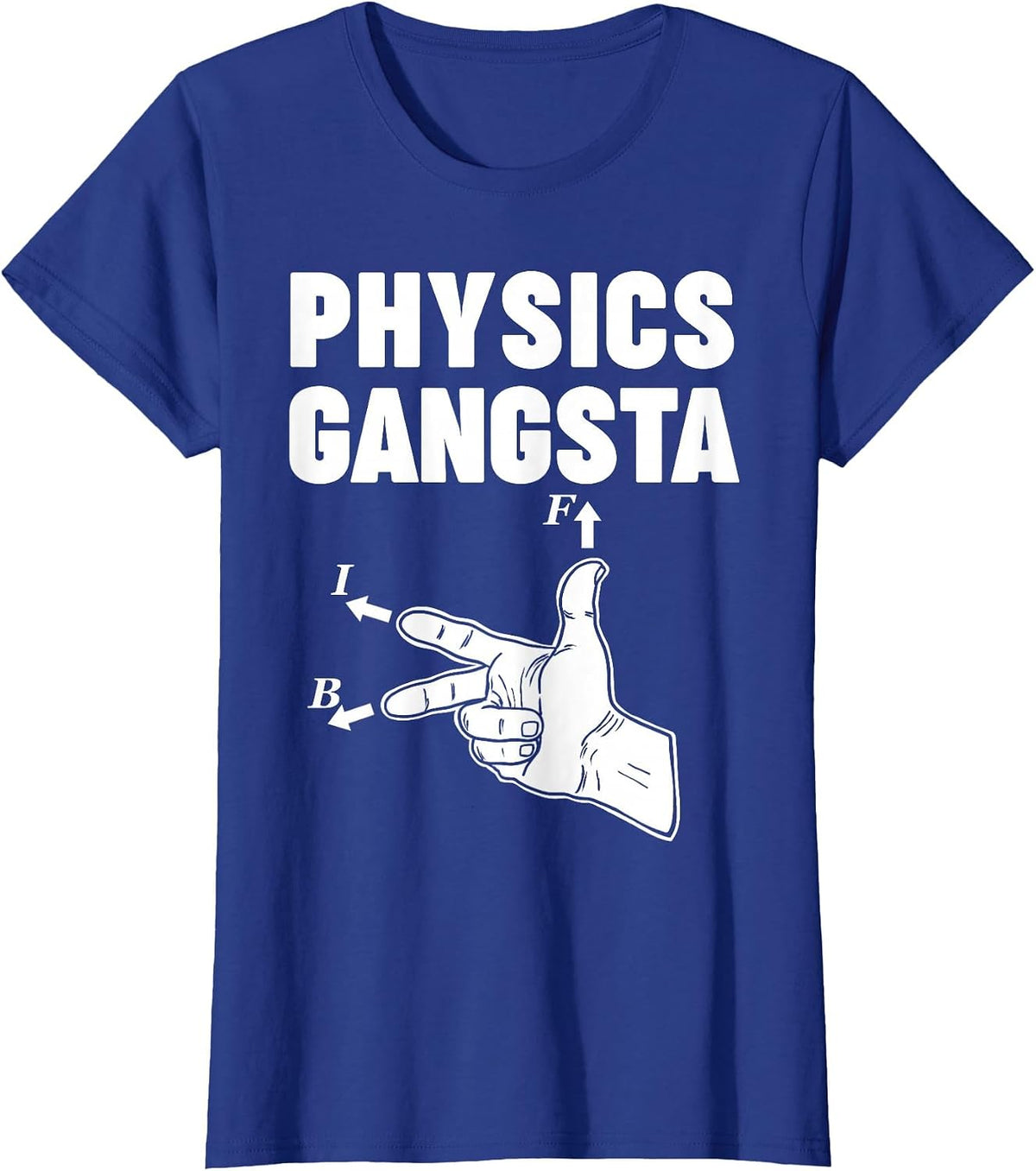 Physics Gangsta T-Shirt - Royal Blue