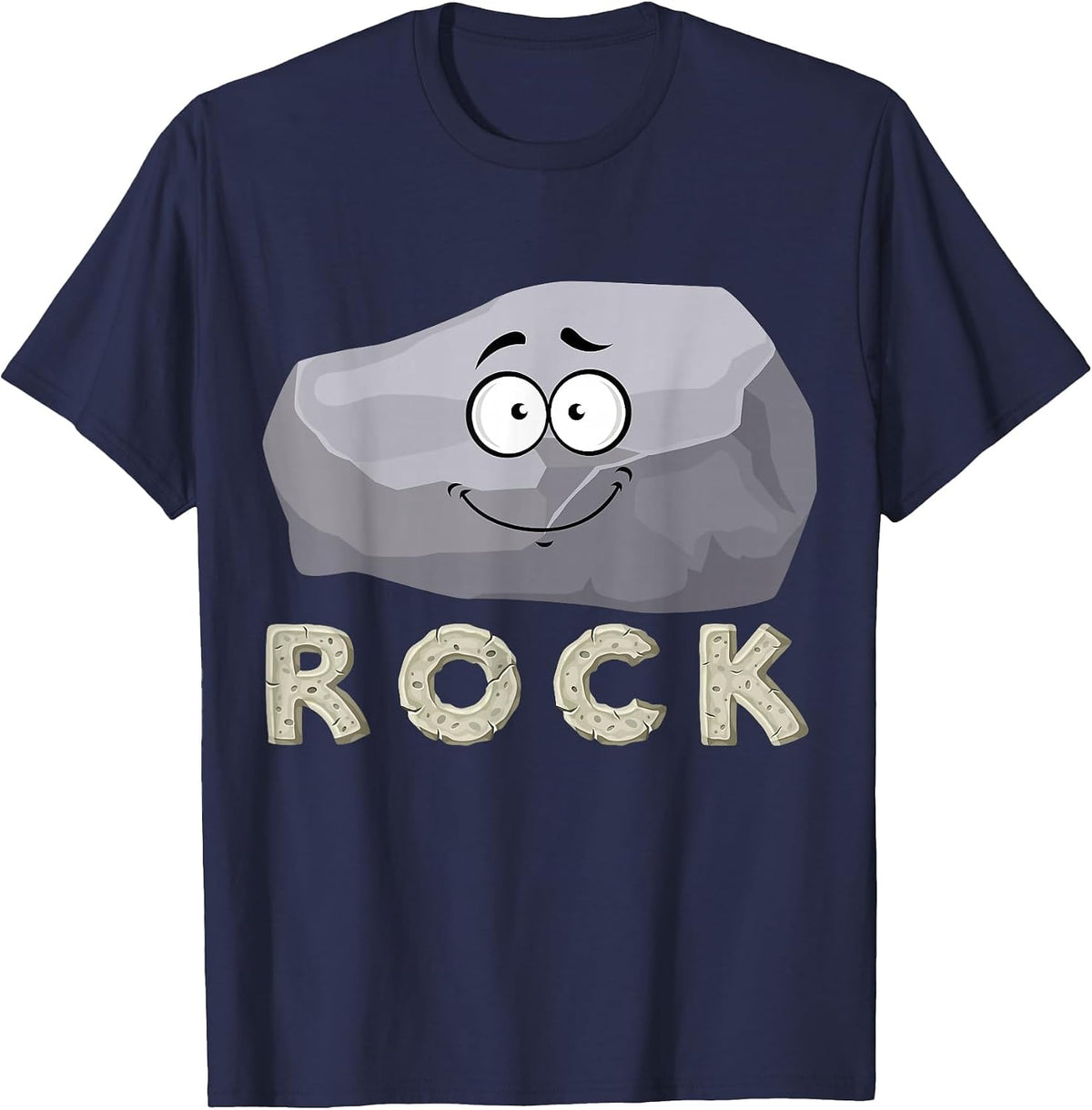 Rock Paper Scissors Group Halloween Costume Tee T-Shirt - Navy Blue