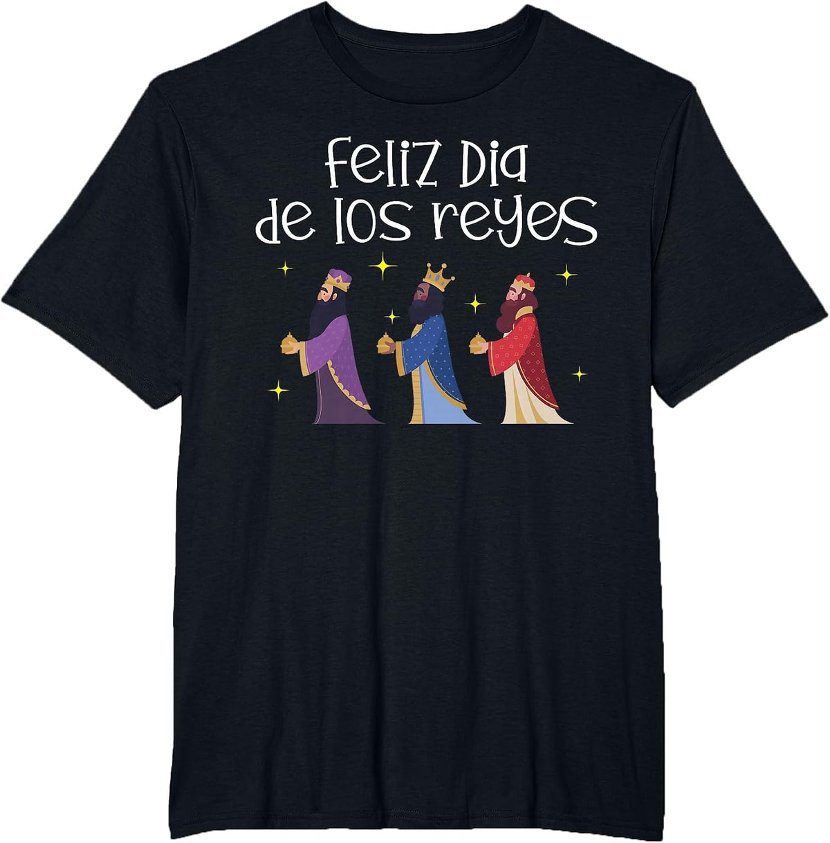 Dia de Los Reyes Magos T-Shirt - Black