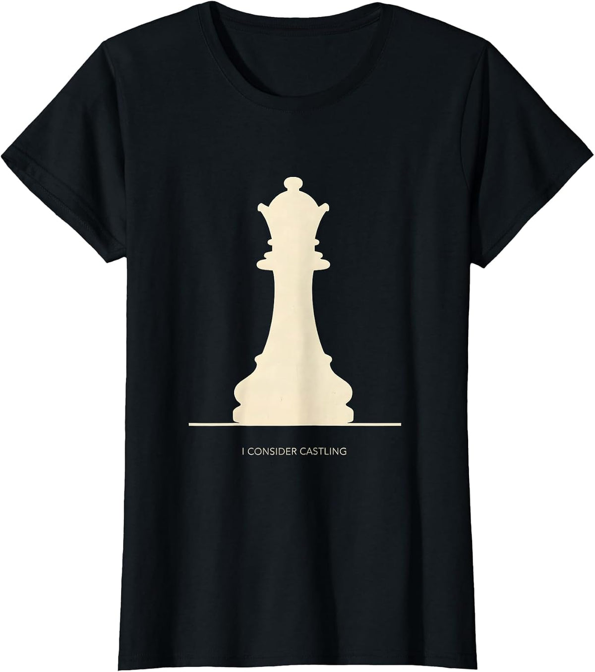 I Consider Castling Vintage Chess Player Humor Gift T-Shirt - Black