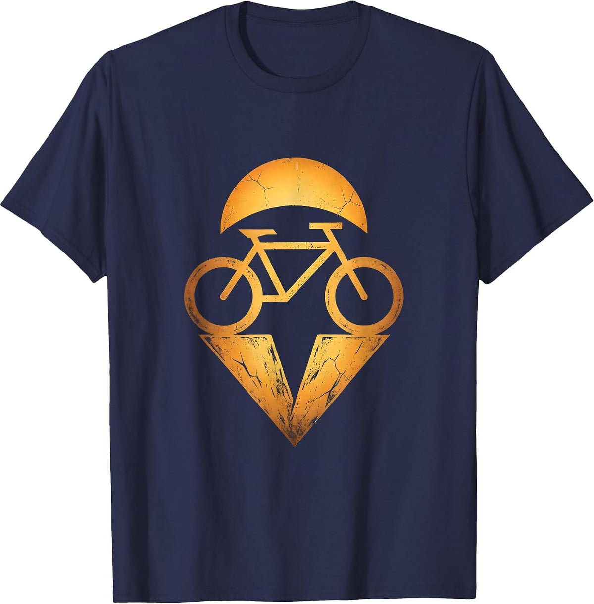 Mountain Bike Canyon Air Graphic Tee T-Shirt - Navy Blue