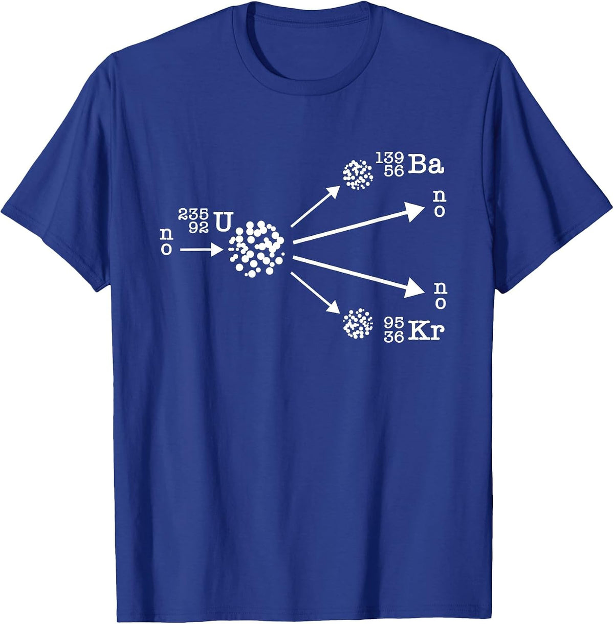 Nuclear Fission Nuclear Physicist Cool Energy Physics T-Shirt - Royal Blue