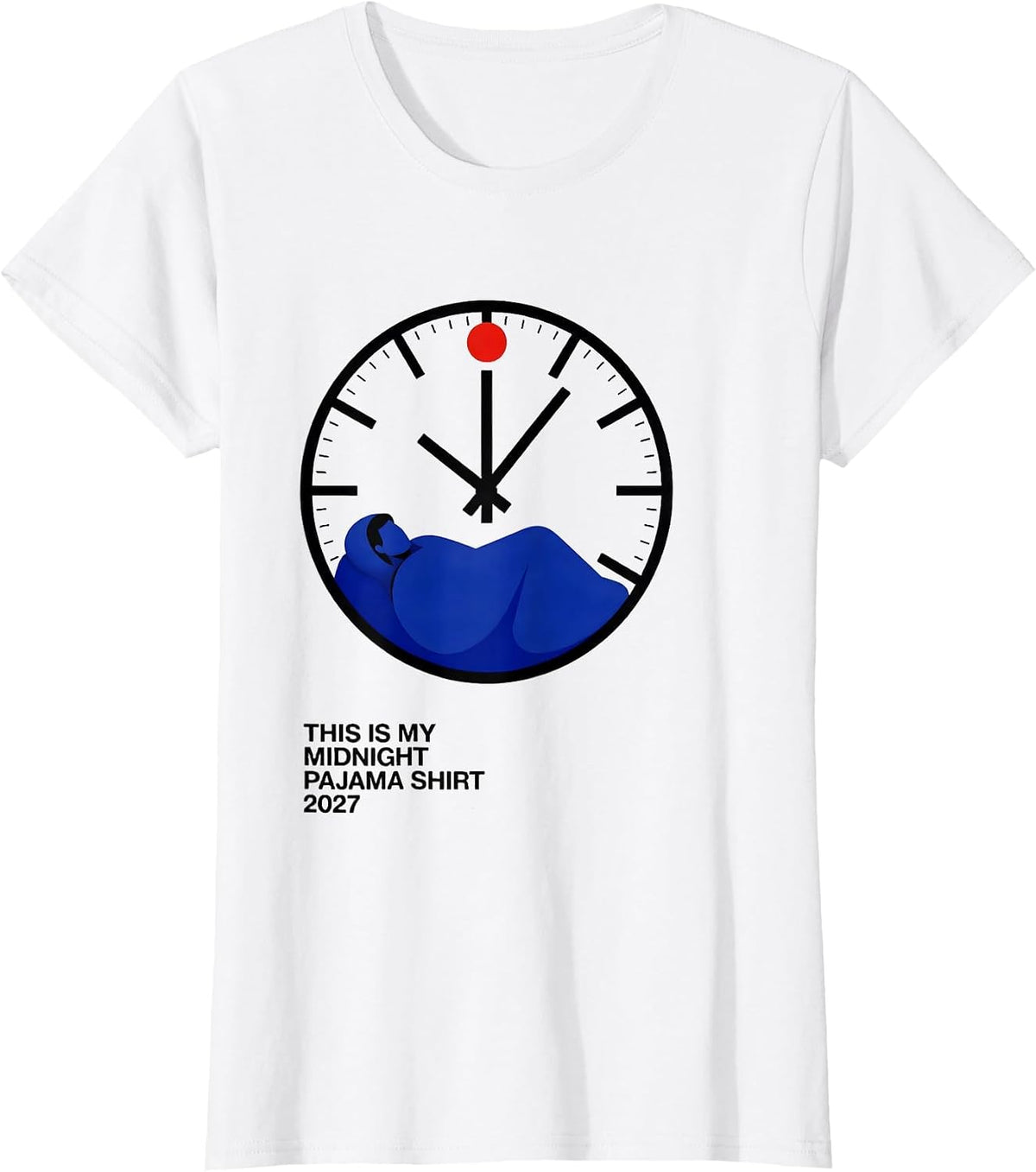This Is My Midnight Pajama Shirt 2027 Swiss International T-Shirt - White