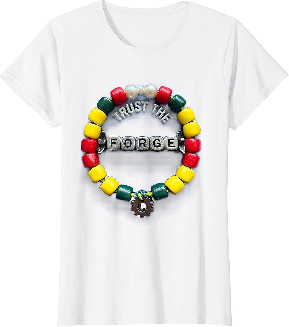 Women's Trust the Forge Valley Forge Automotive Design T-Shirt - White
