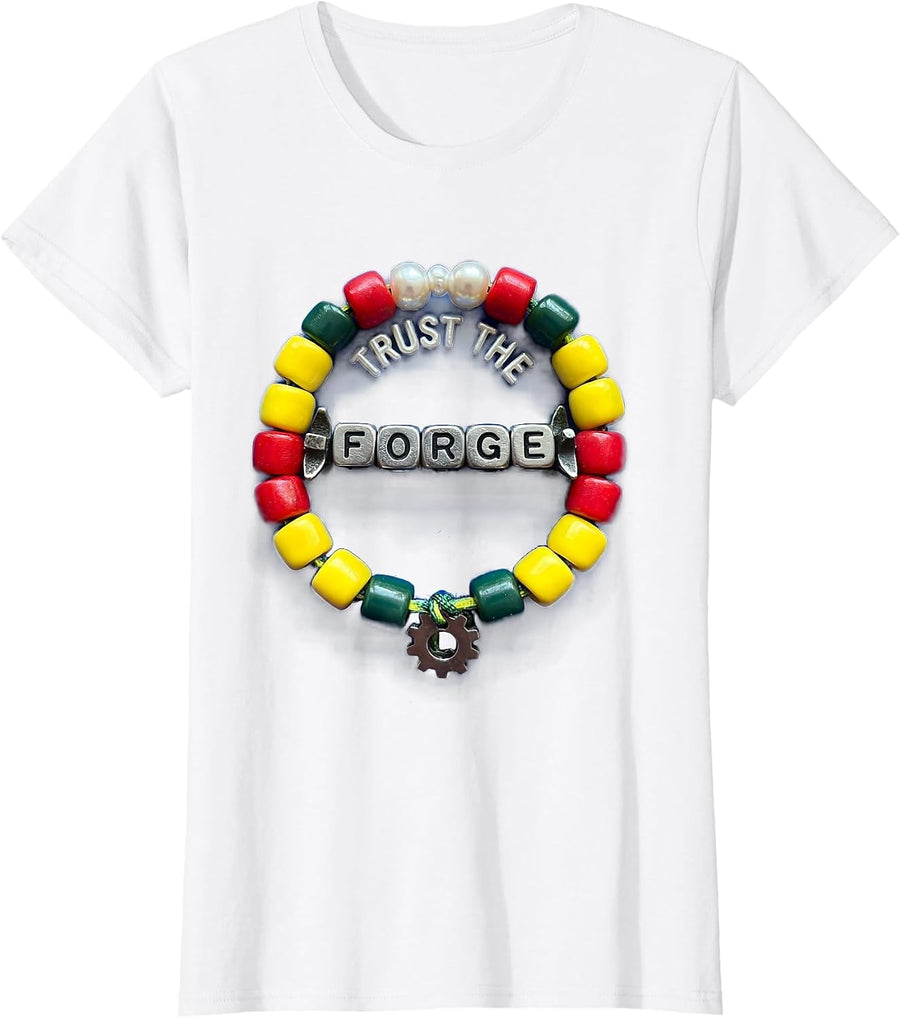 Women's Trust the Forge Valley Forge Automotive Design T-Shirt - White