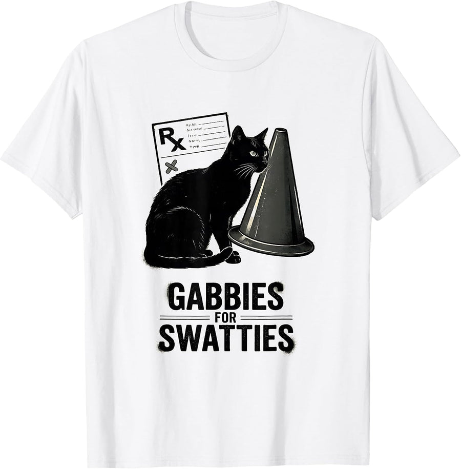 Men's Gabbies For Swatties Funny Vet Tech Veterinary Medicine T-Shirt - White