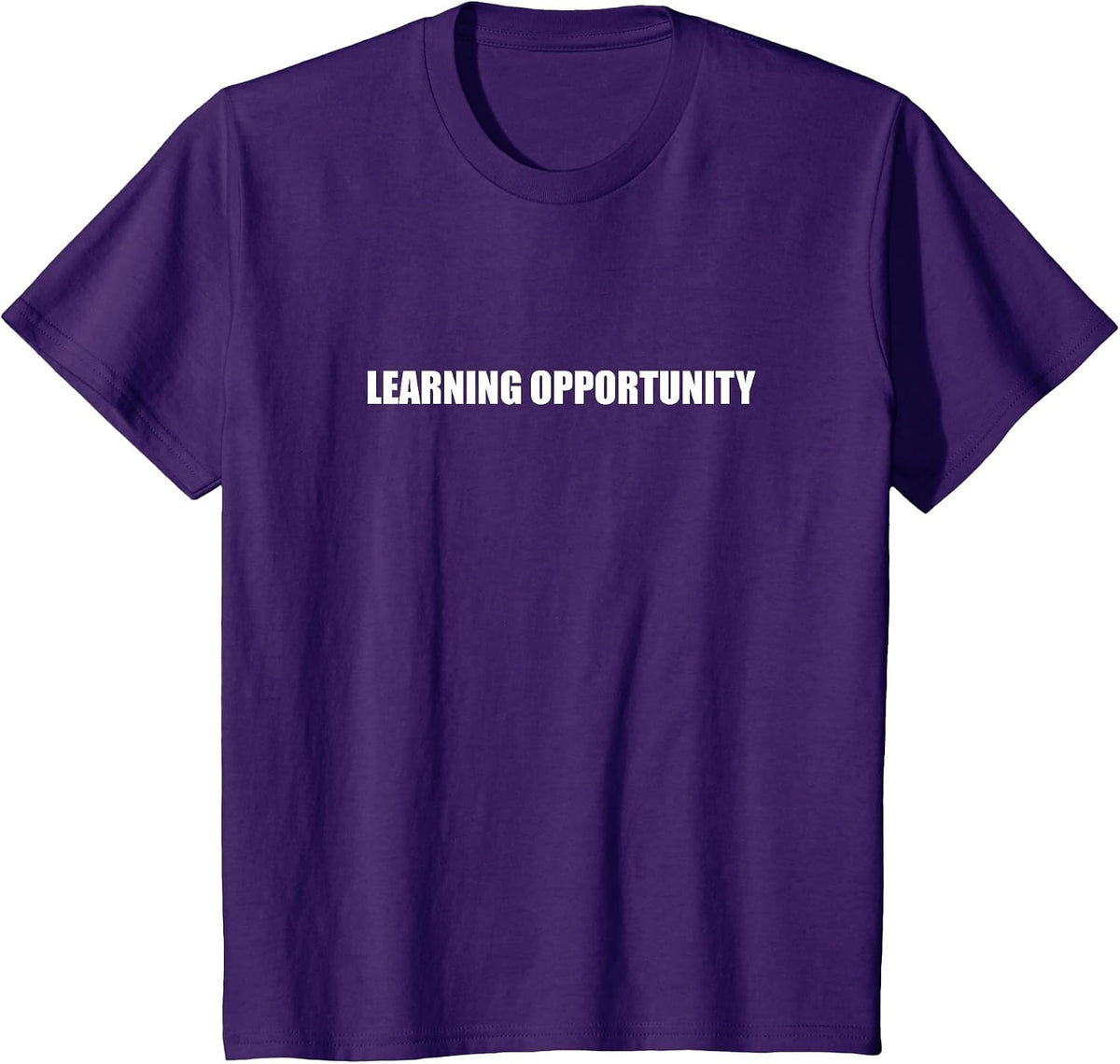 Learning Opportunity T-Shirt - Purple