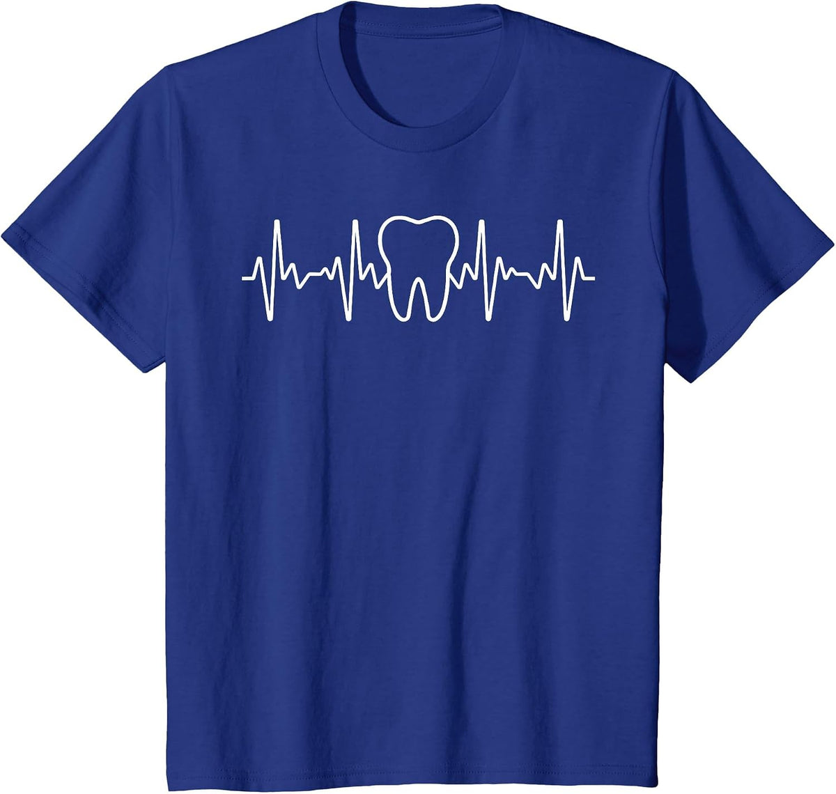 Cute Tooth Art for Men Women Dental Hygienist Assistant T-Shirt - Royal Blue