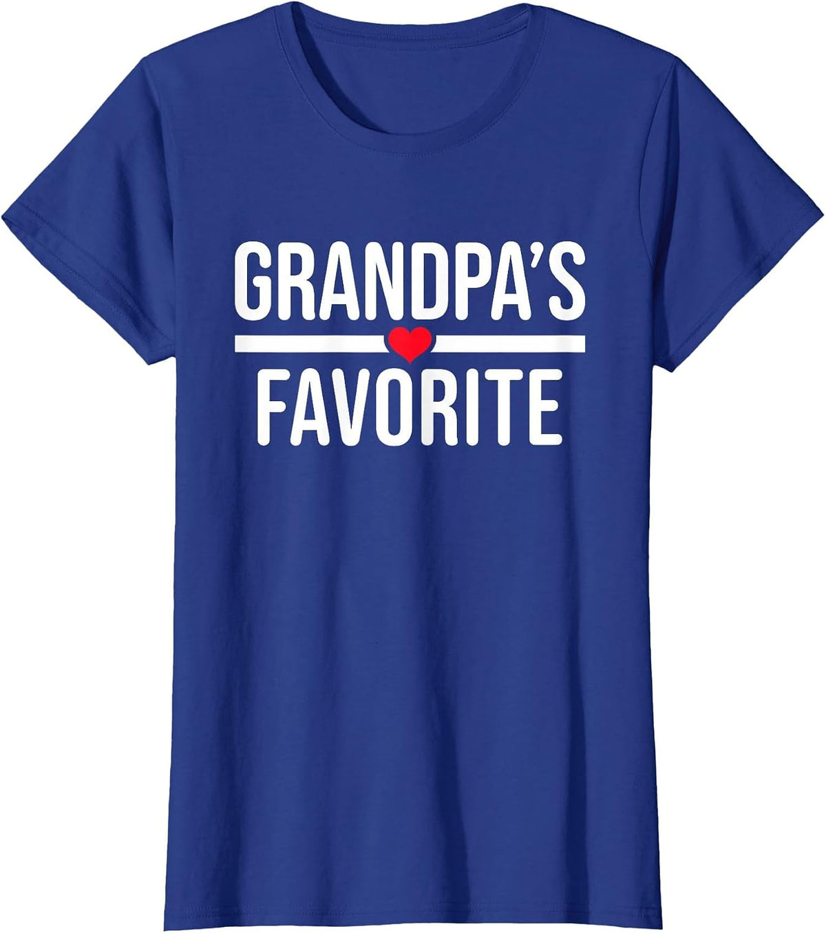 Grandpa's Favorite T-Shirt - Royal Blue