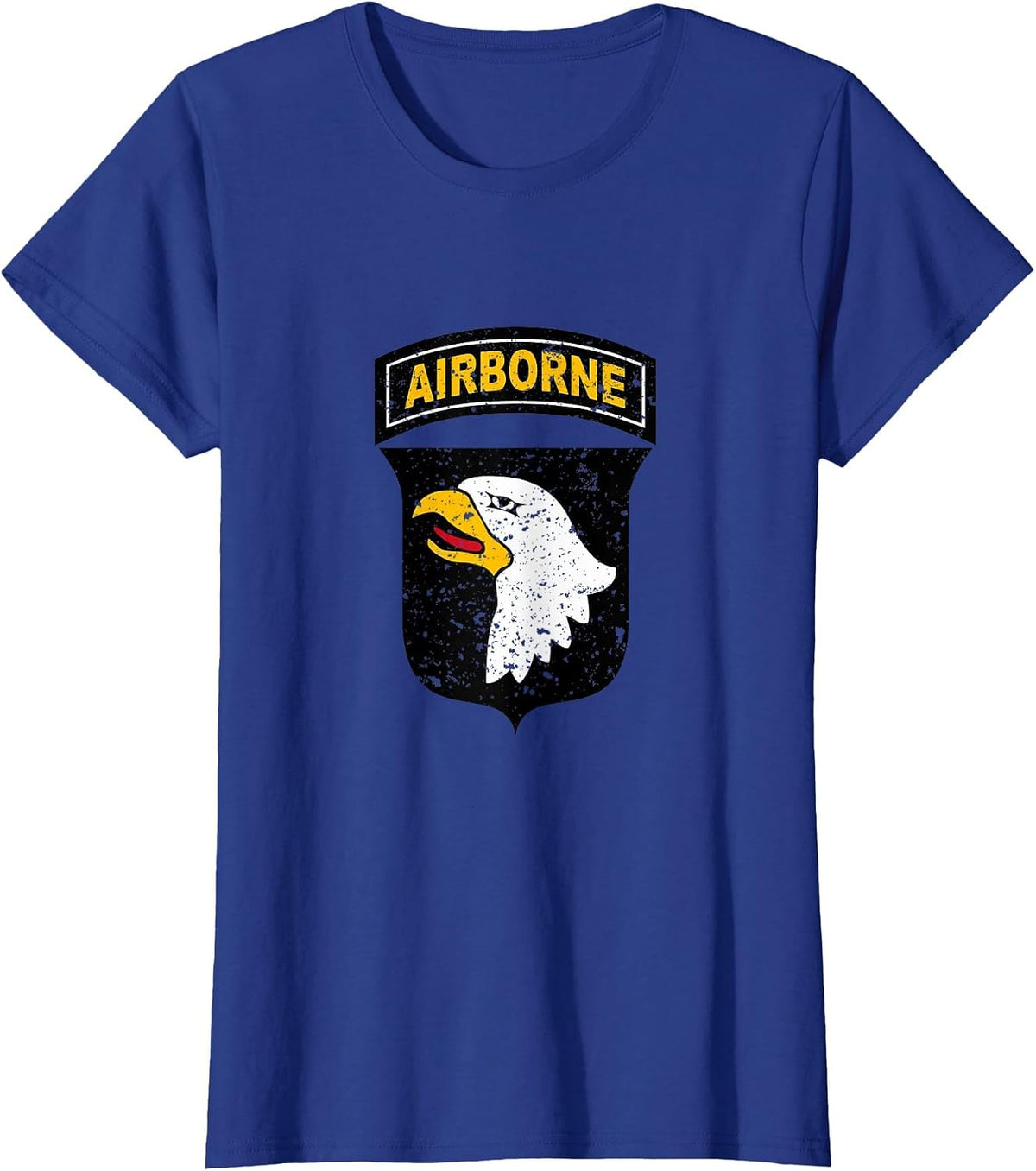101st Airborne Division Screaming Eagles Veterans Day Xmas T-Shirt - Royal Blue