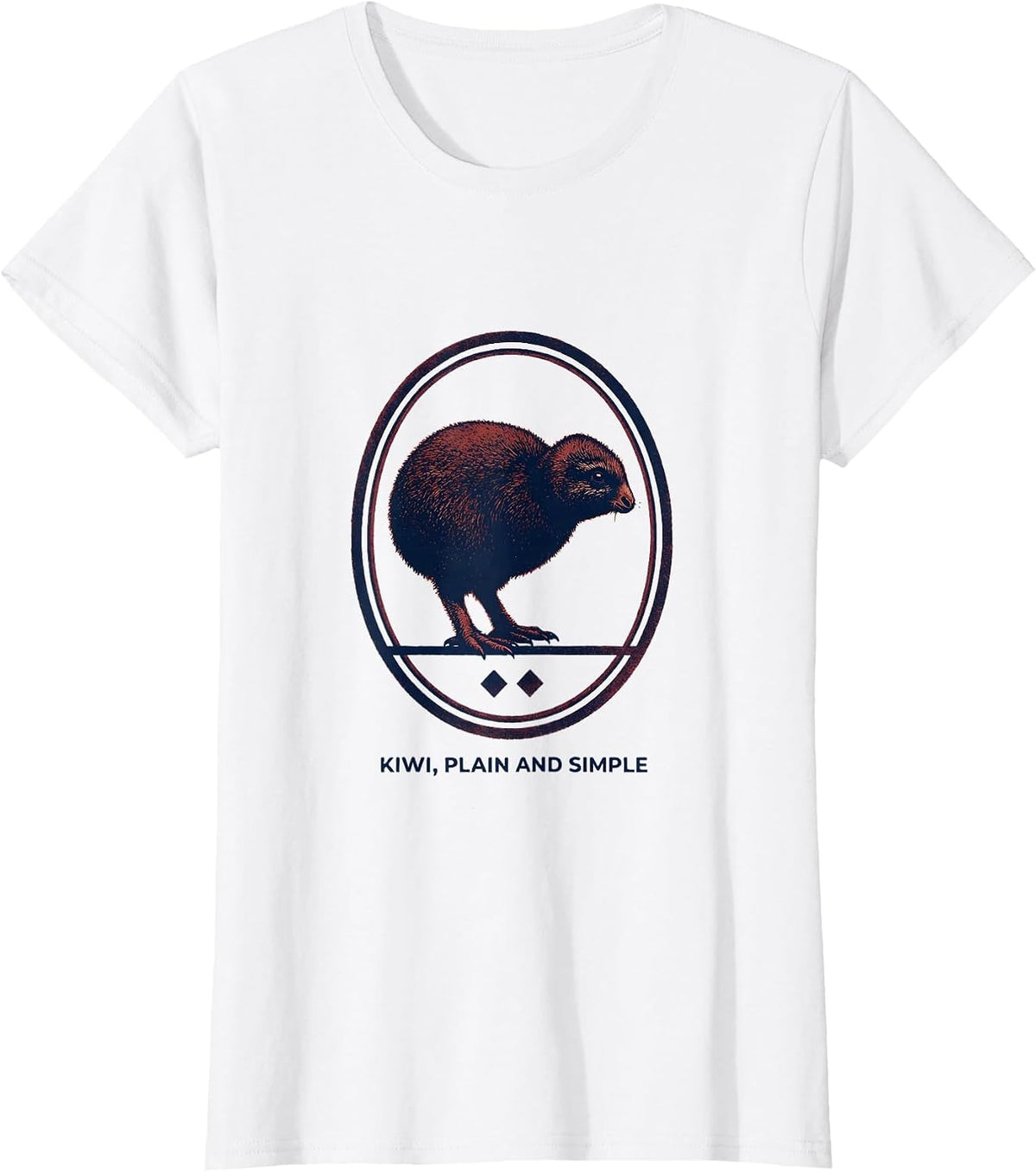 Kiwi Plain And Simple New Zealand Rugby Haka Pride T-Shirt - White