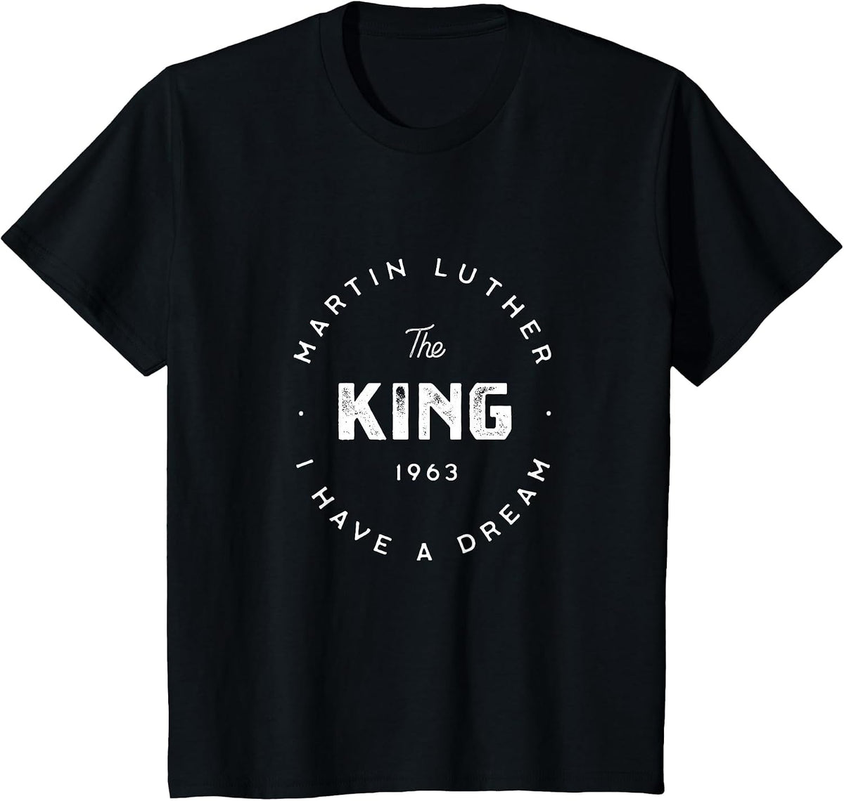 Martin Luther King Day I Have A Dream T-Shirt - Black