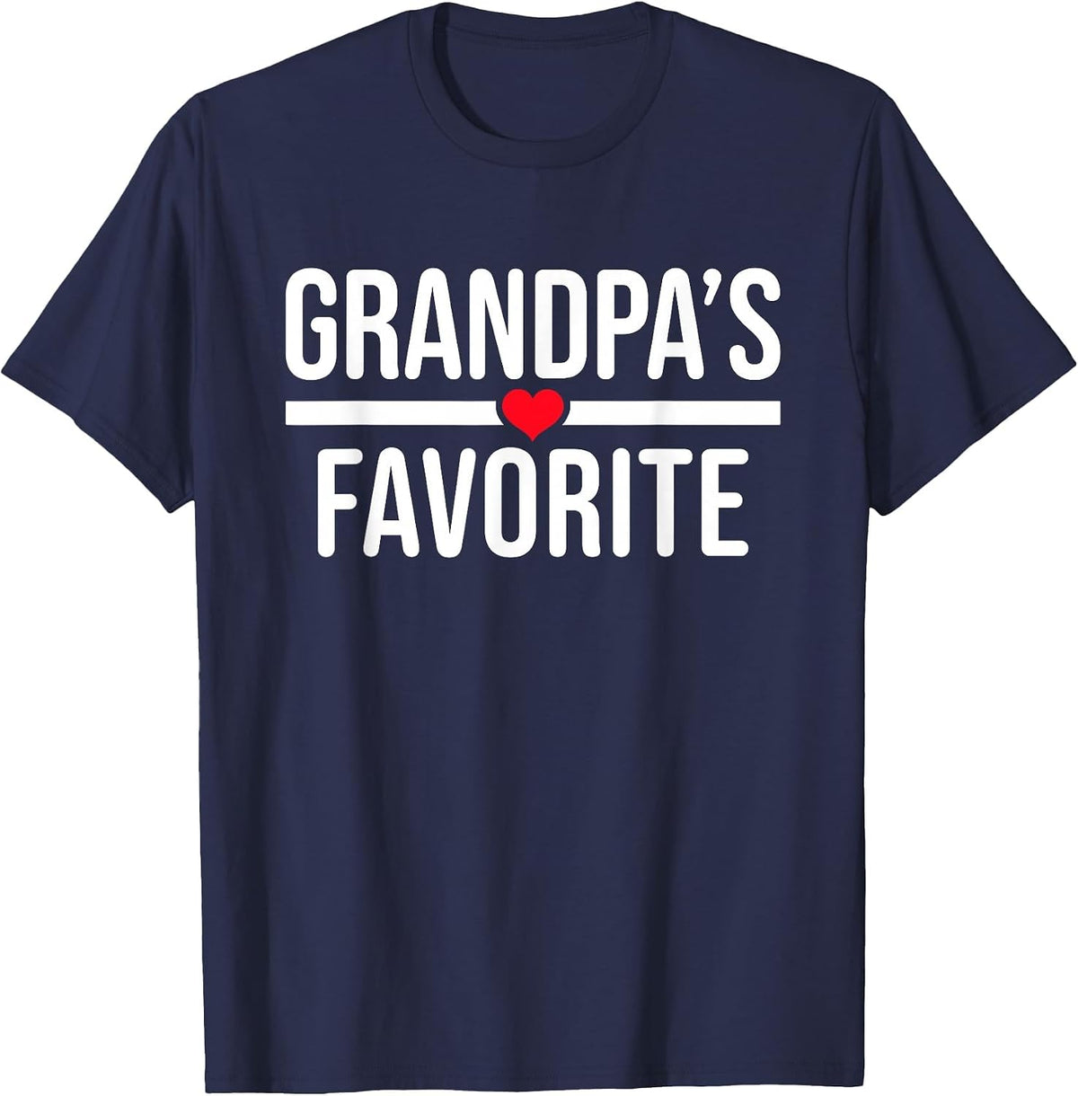 Grandpa's Favorite T-Shirt - Navy Blue