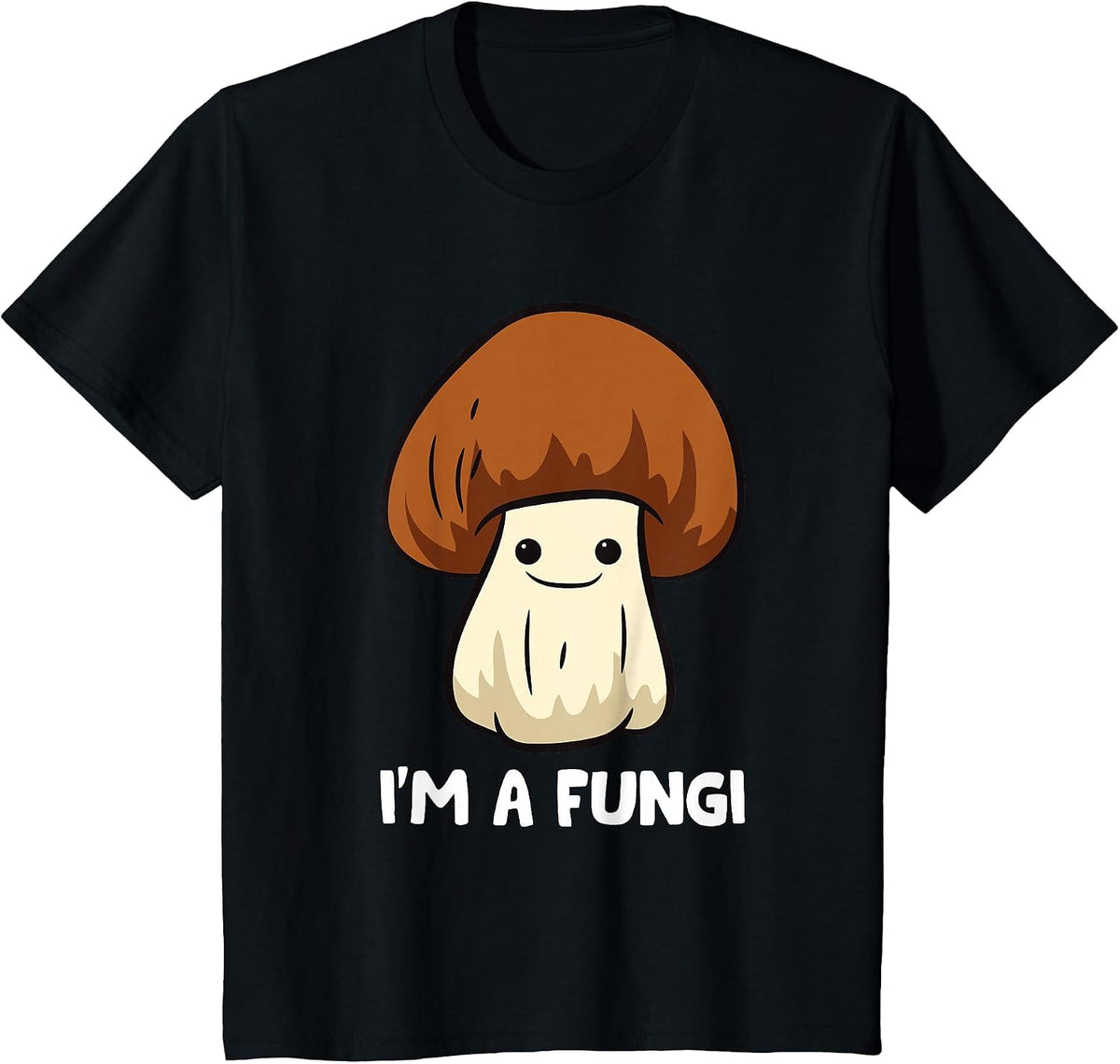 Fungi Mushroom Mycology Mushrooms I'm A Fun Guy Fungi T-Shirt - Black