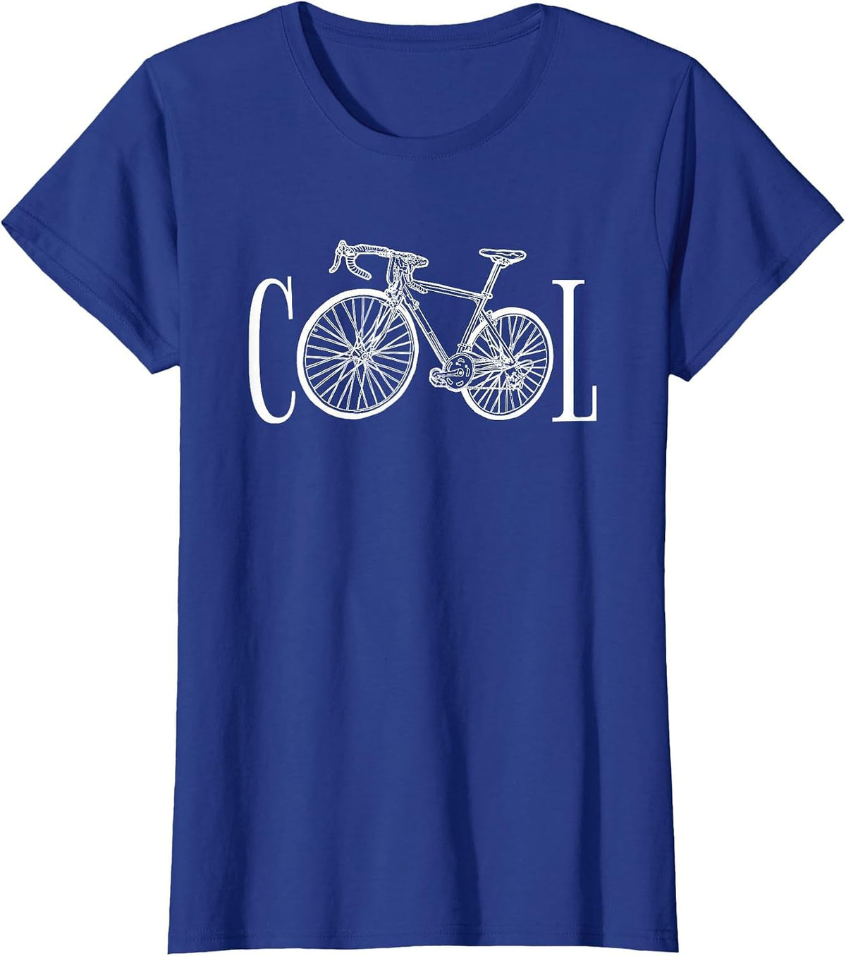 Cool Road Bike Fan Cool Road Cyclists T-Shirt - Royal Blue