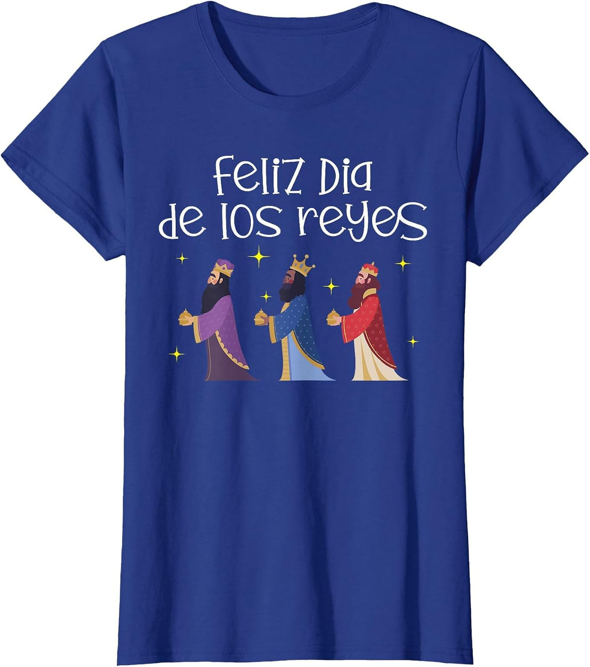 Dia de Los Reyes Magos T-Shirt - Royal Blue