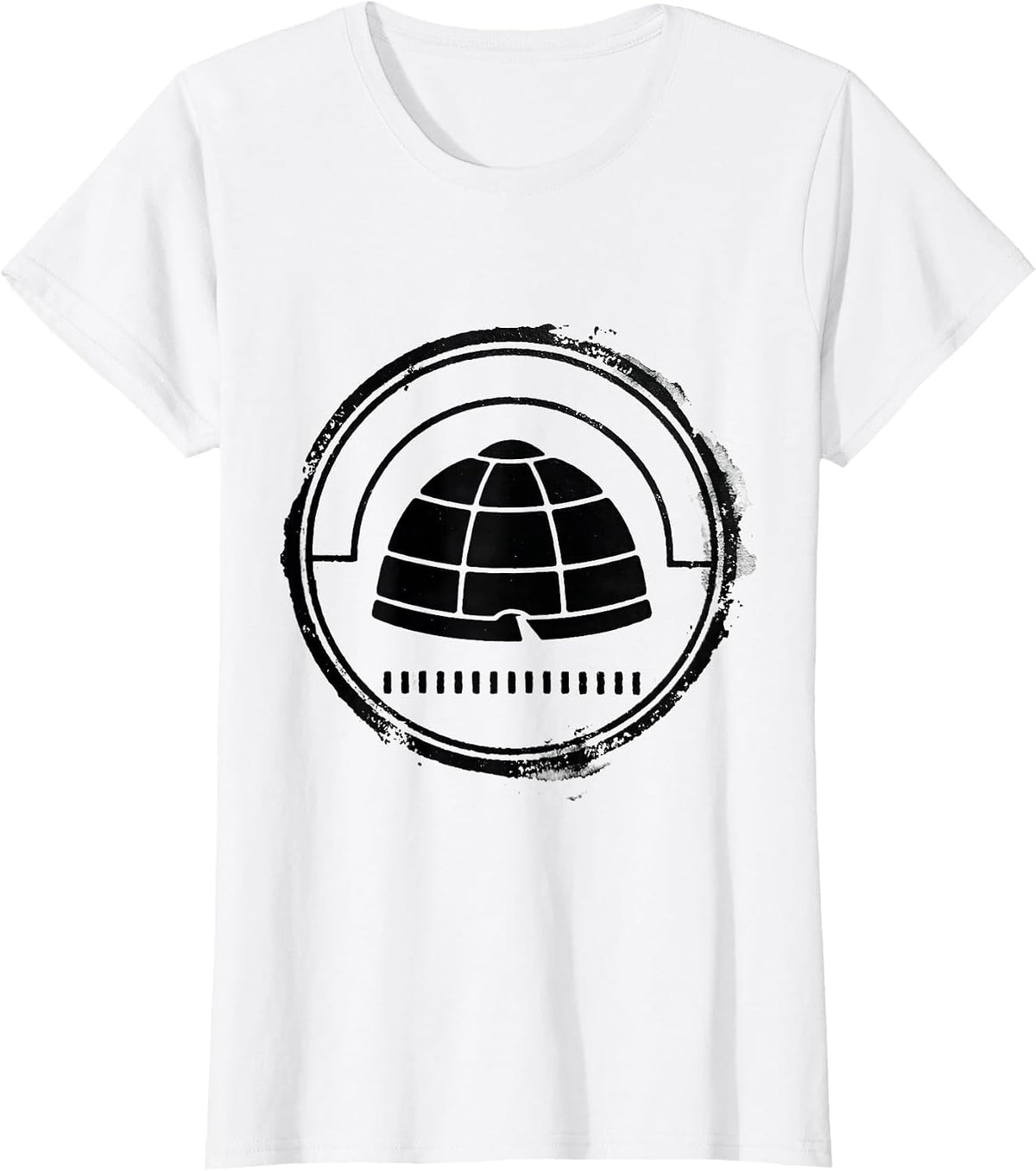 Sea Turtle Seal Ring Rubber Stamp Turtle Lover Humor T-Shirt - White