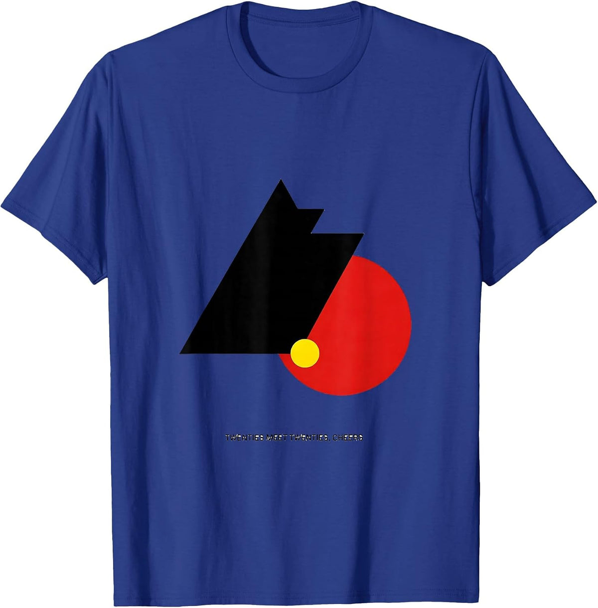 Men's Twenties Meet Twenties Cheers Roaring 20s Party New Years T-Shirt - Royal Blue
