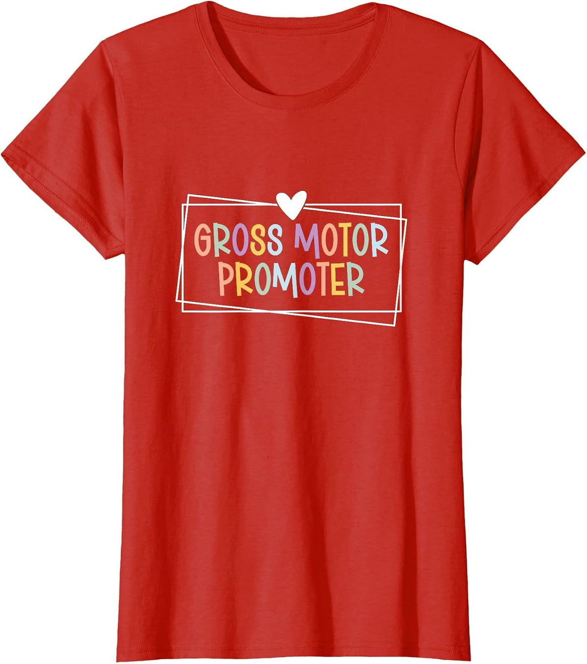 Funny Physical Therapy PTA Pediatric PT Therapist Assistant T-Shirt - Red