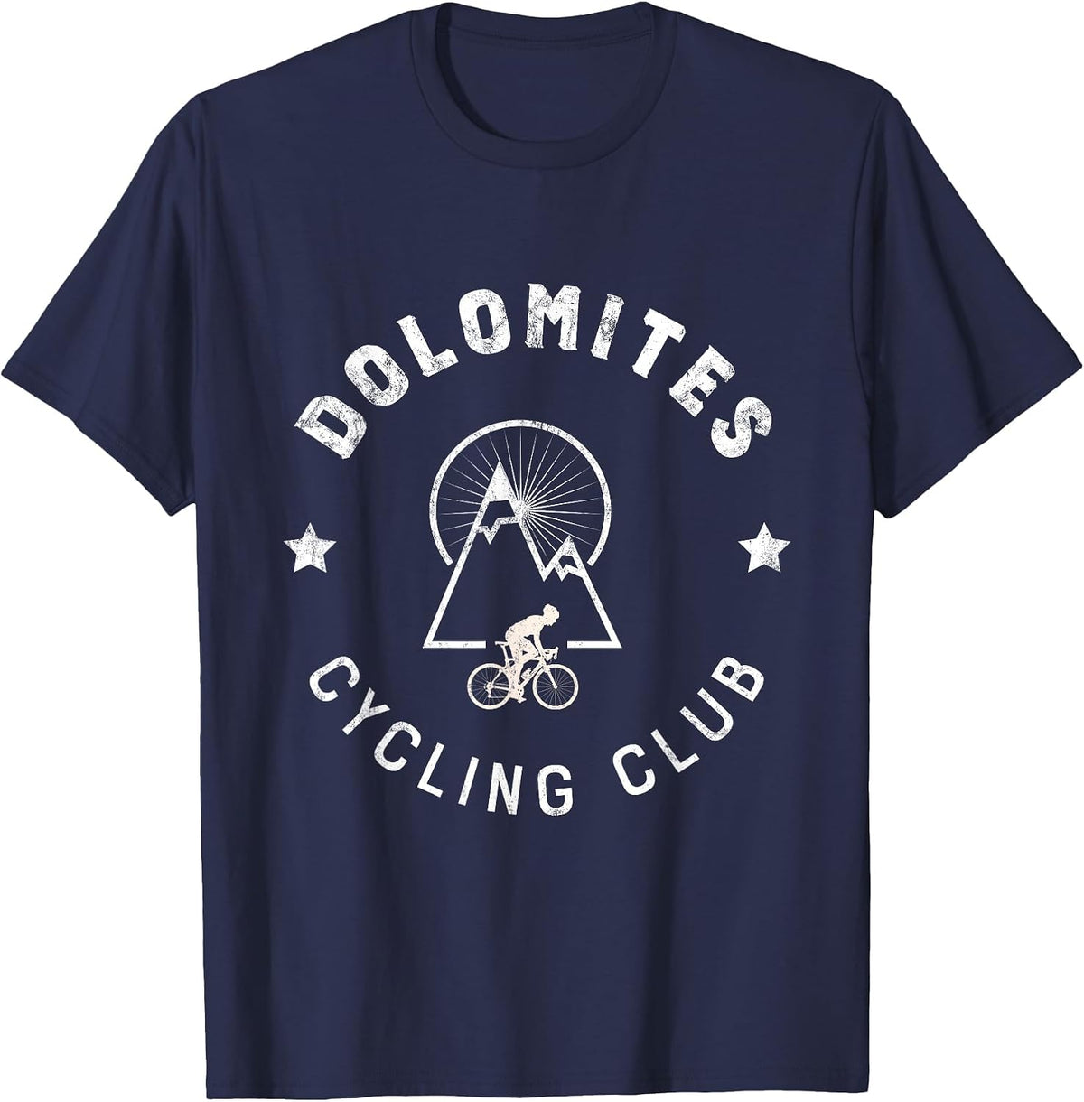 Dolomites Cycling Club Product T-Shirt - Navy Blue