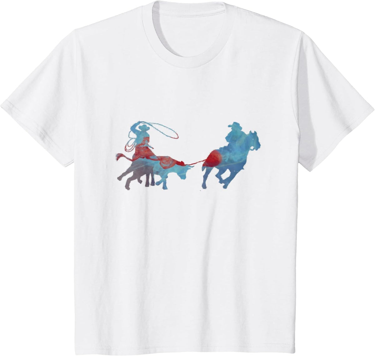 Team Roping T-Shirt - White
