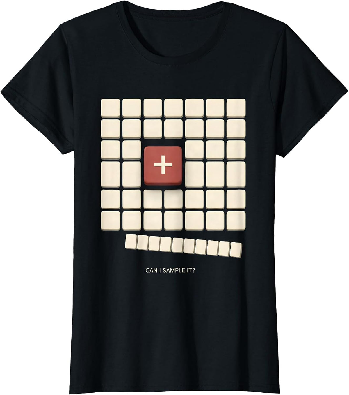 Can I Sample It Funny Periodic Table Chemistry Teacher Humor T-Shirt - Black