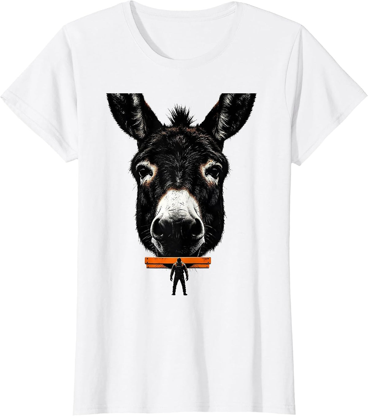 Donkey Keeper Farm Animal Humor Silly T-Shirt - White