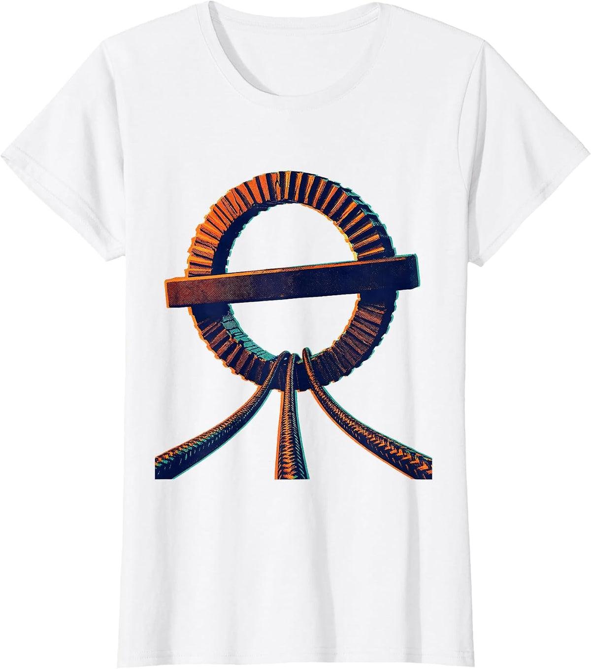 Women's Loading Ring Tech Support Sarcastic IT Humor T-Shirt - White