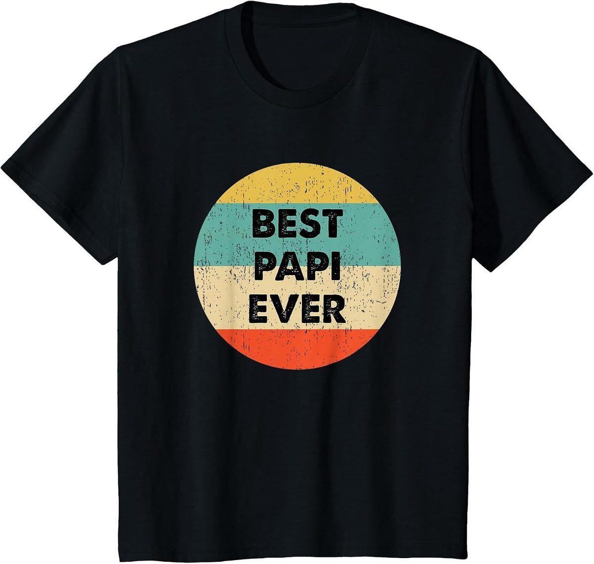 Best Papi Ever T-Shirt - Black