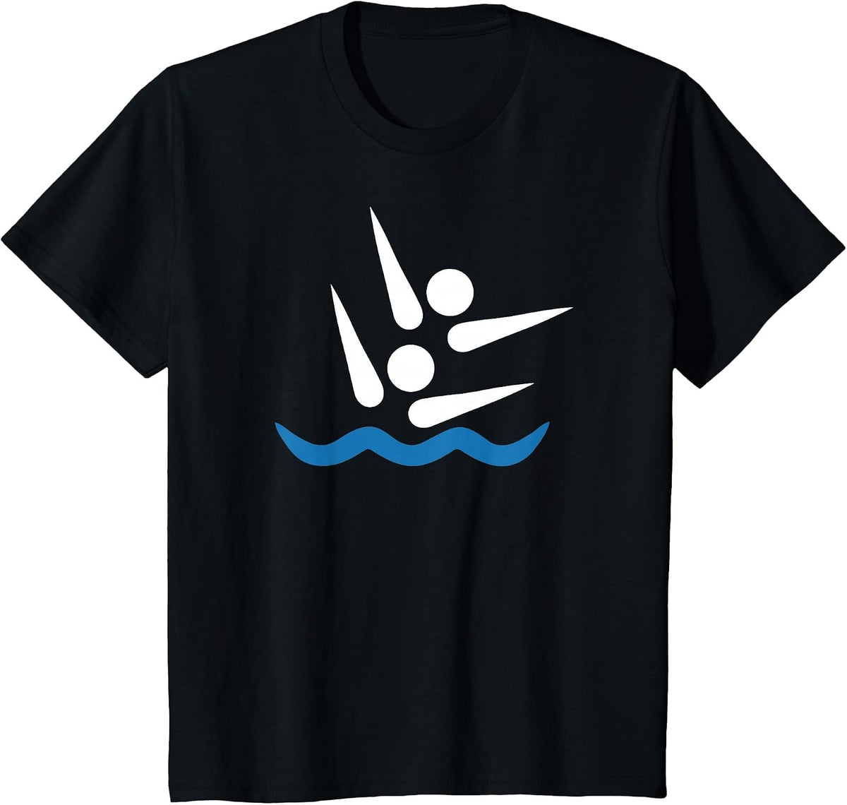 Synchronized Swimming T-Shirt - Black