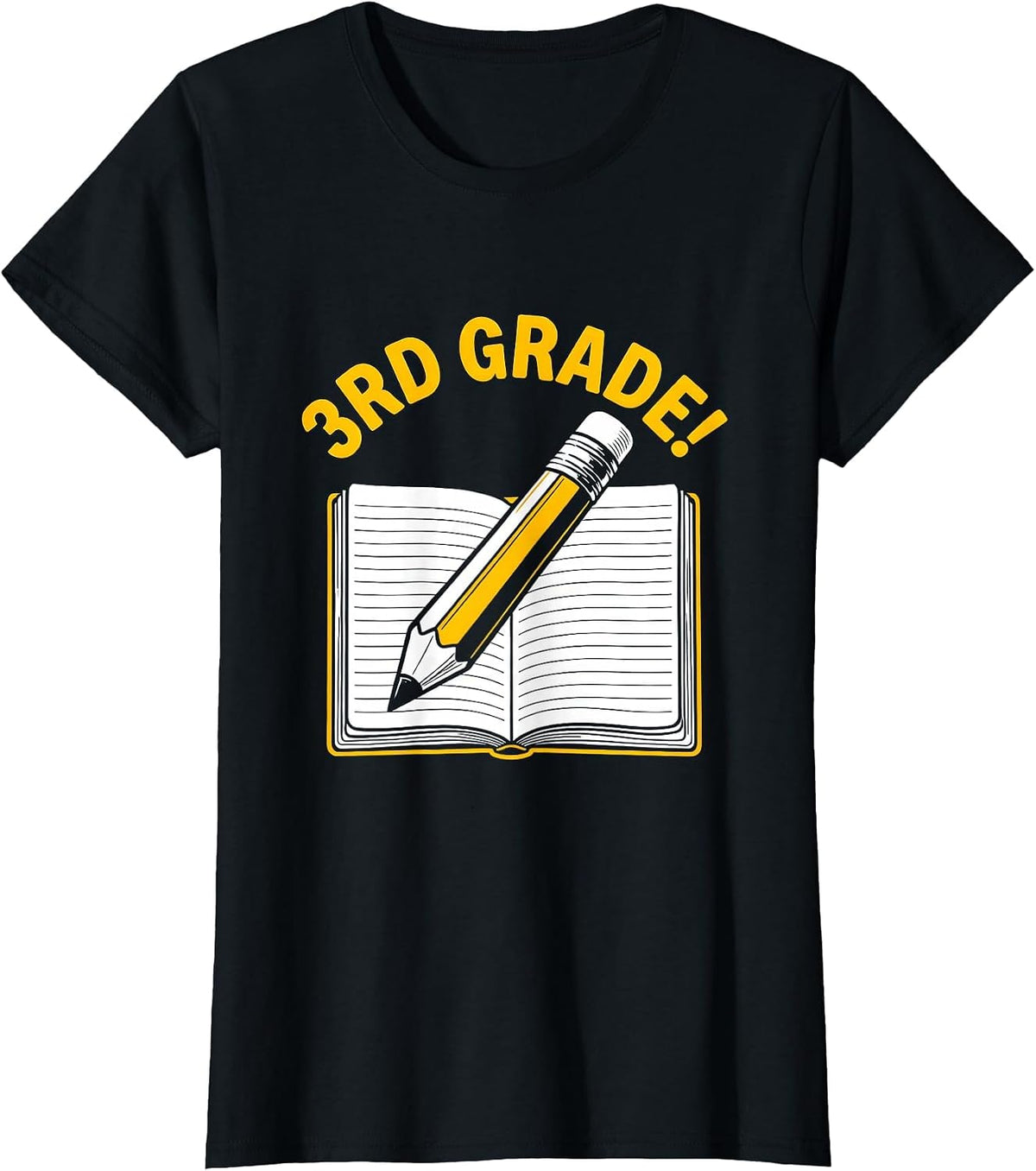 3rd Grade Back To School First Day of School Kids T-Shirt - Black