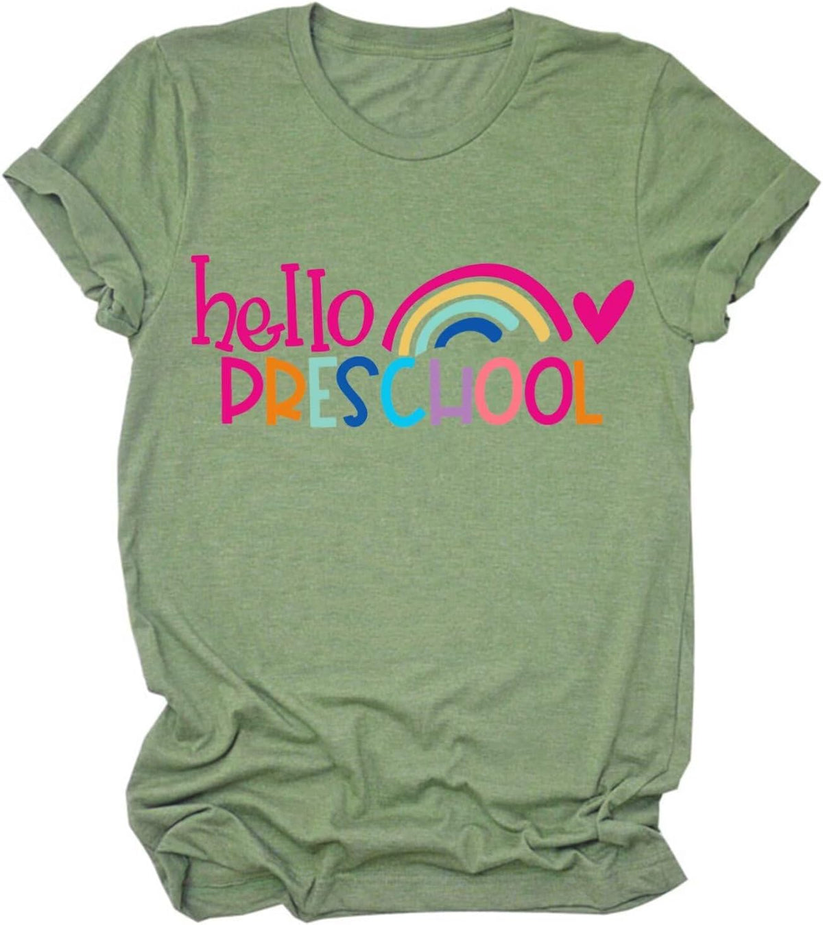 Custom Teacher Shirt Women Personalized 1st 2nd 3rd Grade Prek Teacher Graphic Tees Customized Preschool T-Shirt Tops -