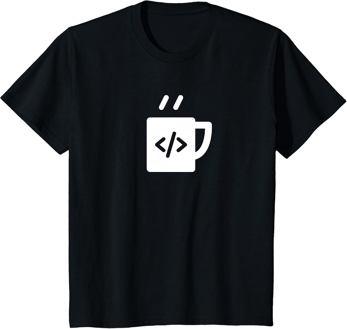 Javascript Code Coffee Developer Programmer T-Shirt - Black
