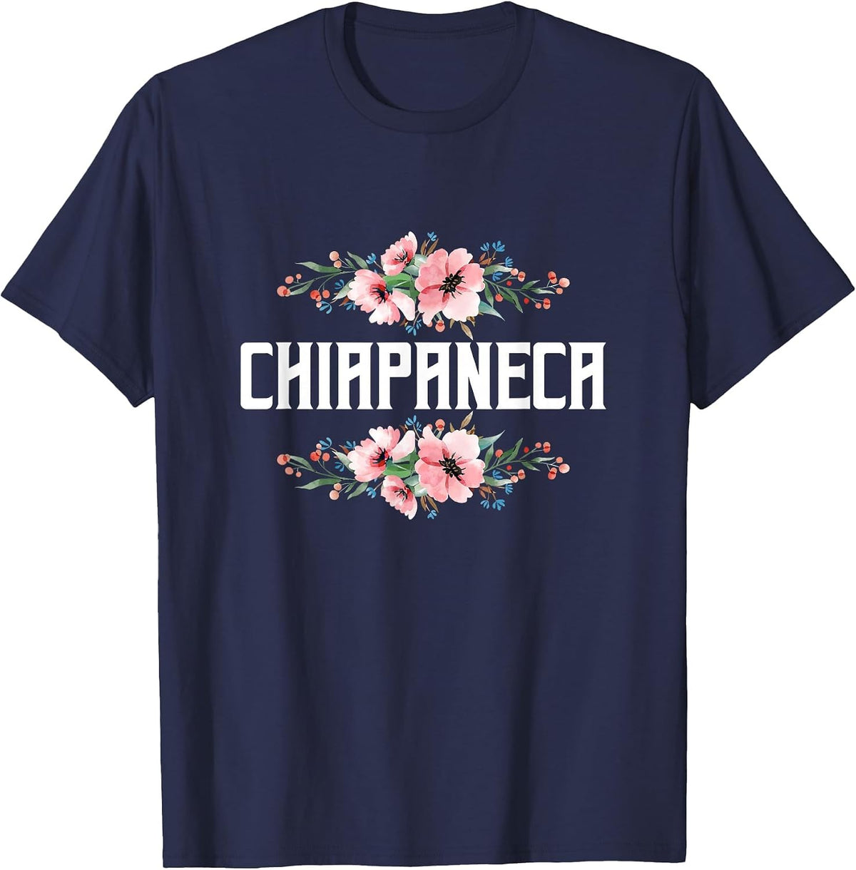 Chiapaneca. Chiapas México T-Shirt - Navy Blue