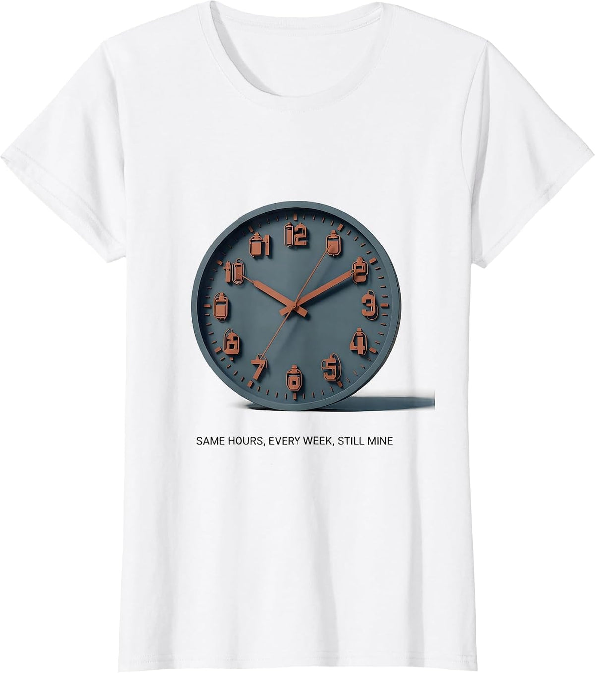 Same Hours, Every Week, Still Mine Dialysis Nurse Nephrology T-Shirt - White