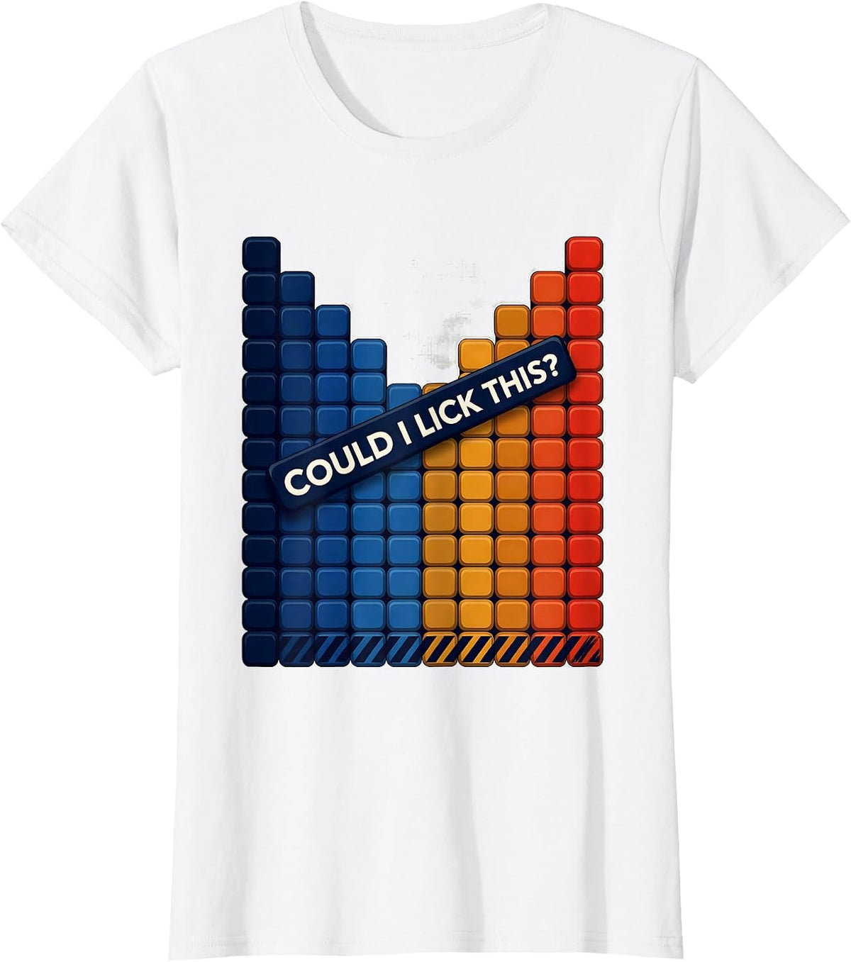 Could I Lick This Funny Periodic Table Chemistry Teacher T-Shirt - White
