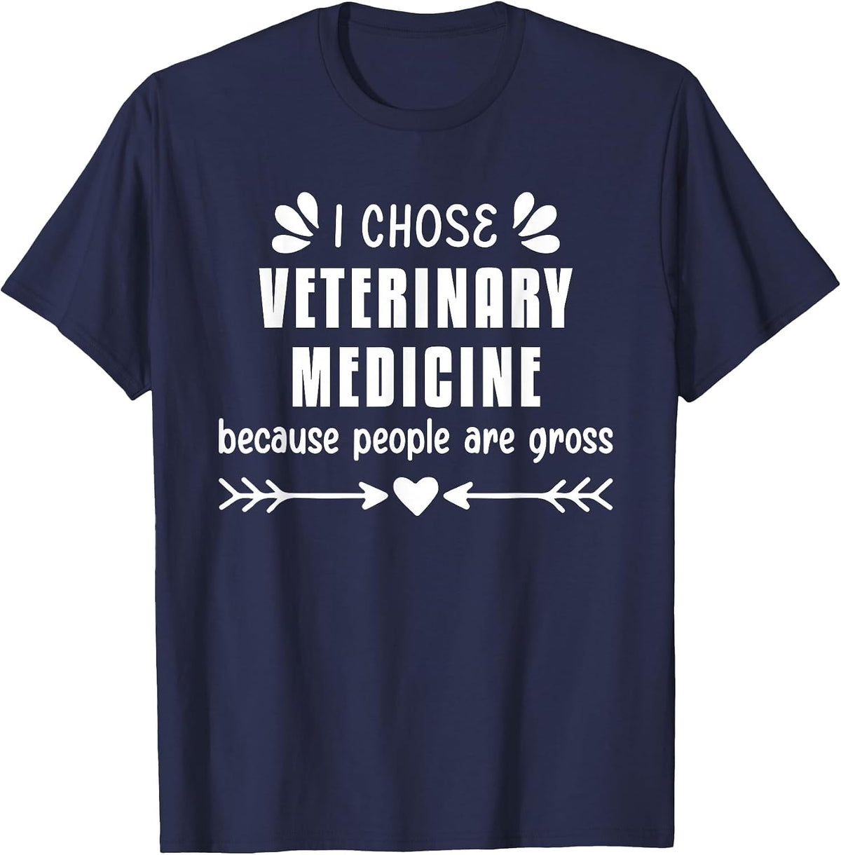 Funny Vet Veterinarian for Men and Women T-Shirt - Navy Blue