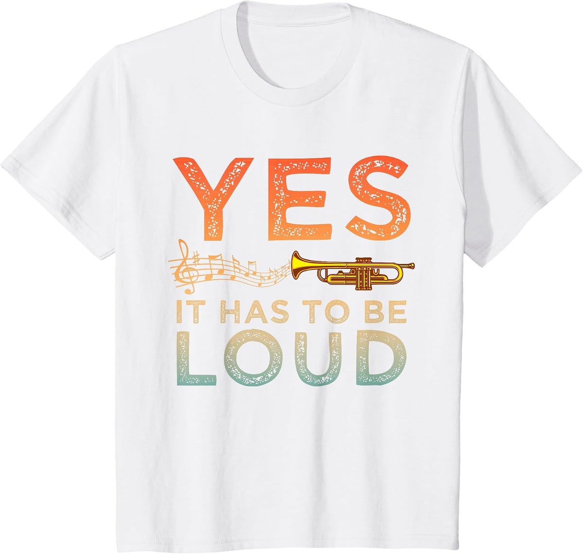 Best Trumpet Player Art for Men Women Trumpetist Gag Trumpet T-Shirt - White