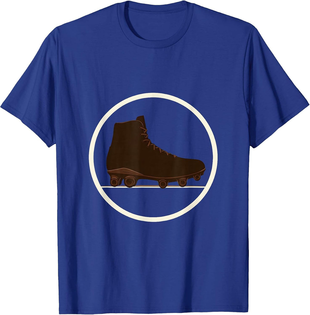 Muddy Rugby Boots Stomping the Field T-Shirt - Royal Blue