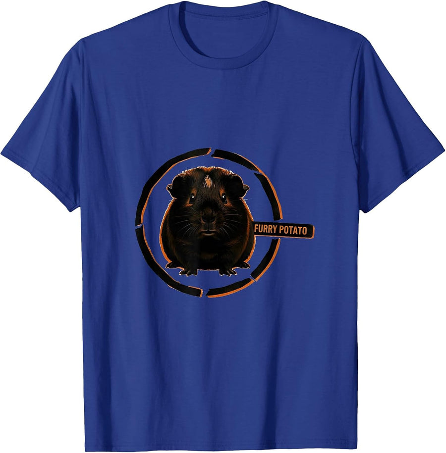 Furry Potato Funny Animal Meme Nickname Sarcastic Animal T-Shirt - Royal Blue