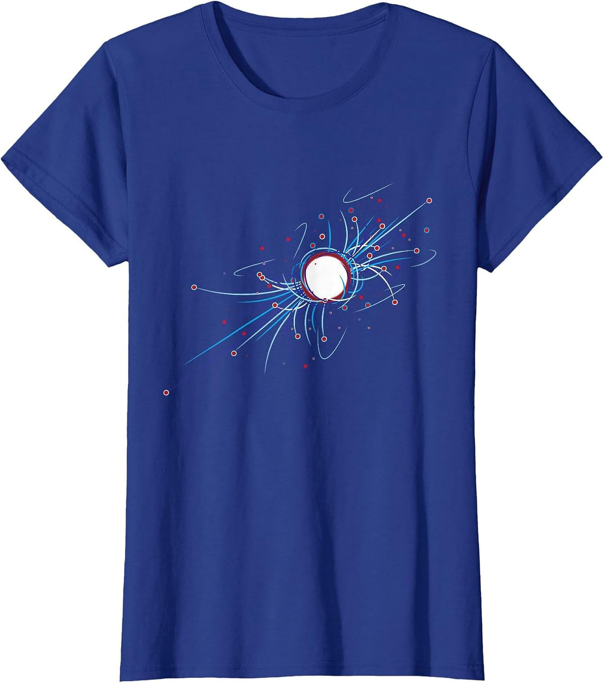 Higgs Boson Physics Lover Particle Physics Quantum Science T-Shirt - Royal Blue